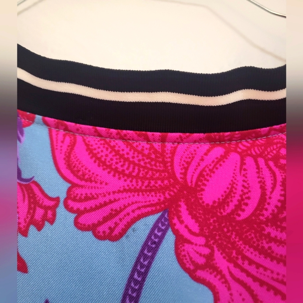 Rare Versace ACID BOUQUET Silk printed Men's Jersey Size 44 - Picture 4 of 11